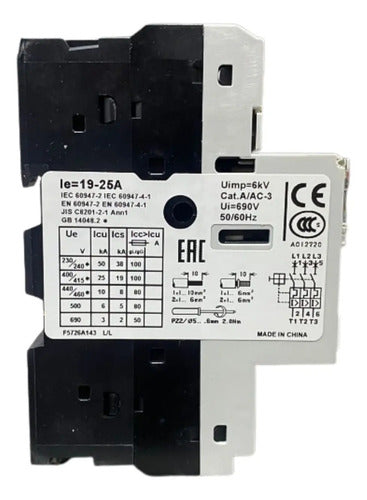 Disjuntor Motor Termo-magnetico 19-25a Gps1bsap 101224 Ge -