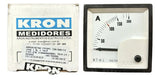 Amperímetro Fm72pc 150/300/5a Travamento Em 100a Ip54 Kron