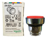 Kit Com 2: Cabeçote Para Botao 22mm Vm Zb4bh4 Schneider Vermelho