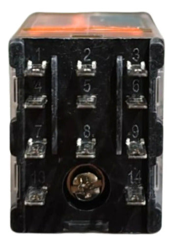 Kit Com 2: Rele Miniatura 3c/o 10a Rxm3ab2fd Schneider 110vcc