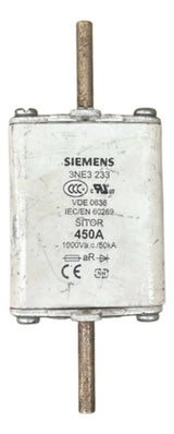 Elemento Fusível Sitor 3ne3233 450a Siemens 1000v