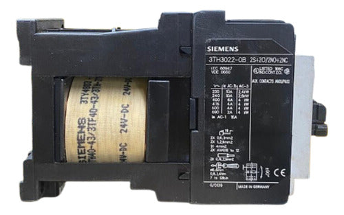 Contator Auxiliar 3th3022-0bb4 230v Siemens  24v