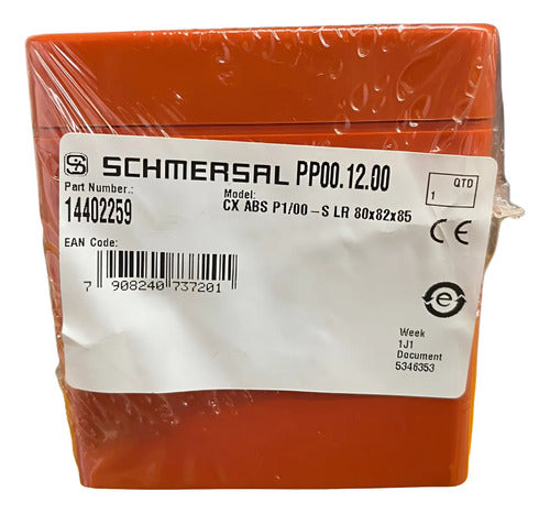 Botoeira Absp1 Com 1 Furo De 22mm Schmersal Laranja