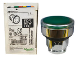 Cabeçote P Botão 22mm Metálico C Retenção Zb4bh033 Schneider Verde 0