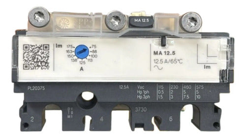 Disparador Nsx100 Ma12,5 Tripolar Lv429123 Schneider - 50-60hz