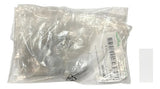 Conjunto De 76 Etiquetas 8x27mm Zby4100 Schneider Transparente Sem Gravação