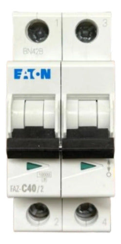 Disjuntor Bipolar Faz-c40/2-sa 40a Eaton