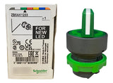 Cabeçote Para Comutador Luminoso 22mm Vd Zb5ak1233 Schneider Verde -