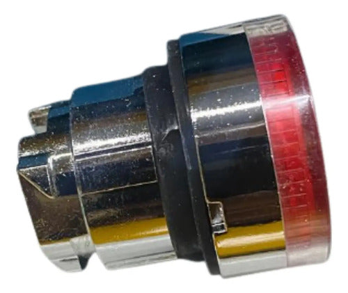 Cabeçote Para Botão Luminoso Modular Ø22mm Zb4bw34 Schneider Vermelho -