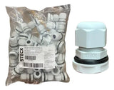 Kit Com 25: Prensa Cabo 1/2'' Bsp1/2 Cinza S852ci Steck