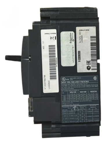 Disjuntor 3p Nsx160f-tm160d 160a Lv430620 Schneider