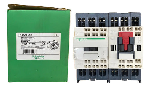 Chave Reversora 3p 9a 1na+1nf 24vcc Lc2d093bd Schneider 24vcc