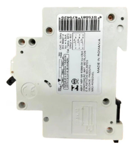 Kit Com 2 Peças: Disjuntor Tripolar Bfaz4-c10/3 10a Eaton -
