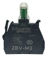 Bloco De Contato Luminoso Led Verde 230/240v Zbvm3 Schneider