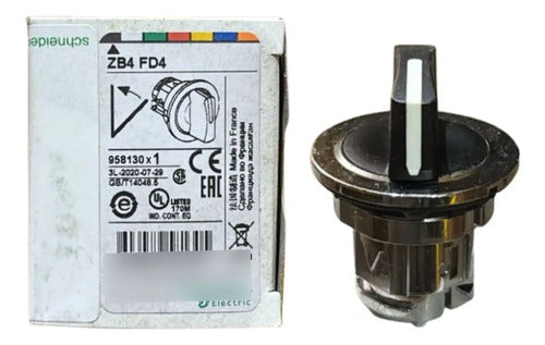 Cabeçote Comutador 2 Posições Zb4fd4 Schneider Metálico 0