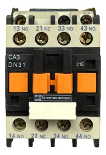 Contator Auxiliar 125vcc 3na 1nf Ca3dn31gd Telemecanique 125vcc
