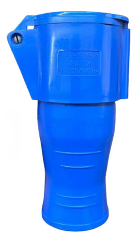 Kit Com 2: Acoplamento S5059 16a 220/240v 3p+n+t Azul Steck