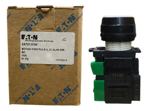 Botão 2a-721.01w (2a-72101w) 22mm 1na Lum. Branco Eaton Branco Não Se Aplica
