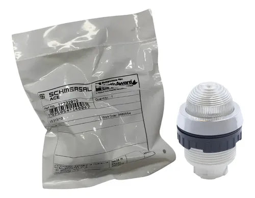 Kit Com 2 Peças: Sinaleiro Vs313/10 30mm Incolor Schmersal