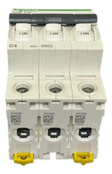 Disjuntor Acti9 Ic60n 3p Curva C 4a 440v A9f74304 Schneider