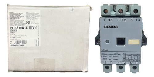 Contator 85a 120v 3ts4922-0ag2 Siemens 120v