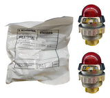 Kit Com 2: Sinaleiro Vsz313/13 30 Mm Vermelho Ace Schmersal Vermelho Não Informado