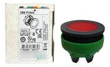 Kit Com 2: Cabeçote Para Sinalizador Zb5fv043 Schneider Vermelho 0