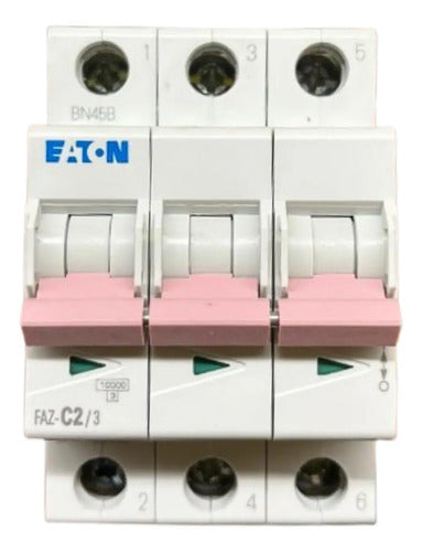 Disjuntor Tripolar Faz-c2/3-sa 2a Eaton