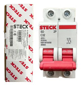 Kit Com 2: Disjuntor Bipolar Sdd62c32 32a Curva C Steck