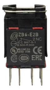 Botão De Emergência 16mm Vermelho Xb6as9349b Schneider Vermelho -