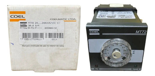Rele Tempo Mt72w-r-fn 30seg/min Mt72w 24/240v Coel