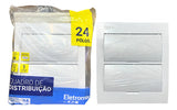 Quadro De Embutir 24 Disjuntores Elqd24e-br Eletromec Eaton