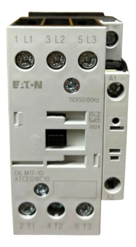 Contator Dilm17-10 18a 110v Eaton 110v