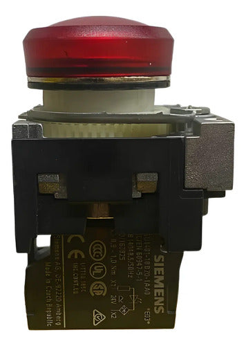 Sinaleiro 22mm 24v Vermelho 3su1152-6aa20-1aa0 Siemens