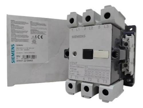 Contator 3p 3tf4722-0xn2 2naf 220v  Siemens Novo !!! 220v
