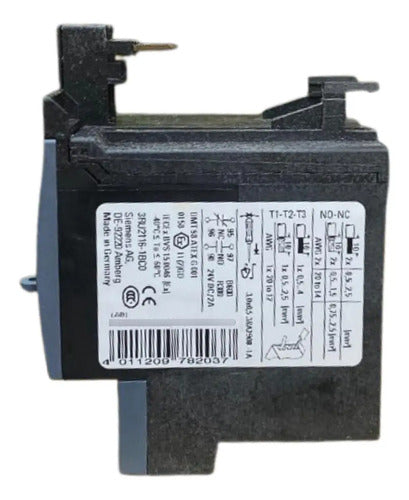 Relé De Sobrecarga 3ru2116-1bc0 1,4-2a Siemens  690v
