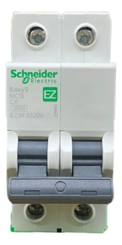 Disjuntor Easy9 2p 6a 3ka 400vca Ez9f33206 Schneider