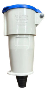 Kit Com 2: Acoplamento N3256 32a 2p+t 200/250v 6h Az Steck Azul