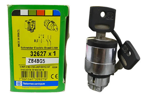 Cabeçote Para Comutador 3 Posições 22mm Zb4bg5 Schneider