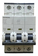 Disjuntor 3p 5sy4320-7 C20 Siemens
