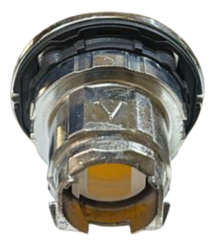 Kit Com 2: Cabeçote Para Sinalizador Zb4fv053 Schneider Laranja 0
