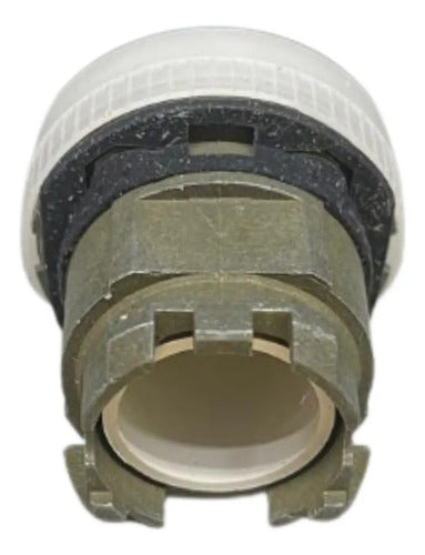 Kit C/ 2: Cabeçote Para Sinalizador Branco Zb4bv01 Schneider Branco -
