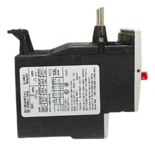 Relé Térmico De Sobrecarga 2,2 - 3,2 A 3ru1126-1db0 Siemens -