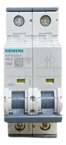 Disjuntor 2p 5sy6232-7 C32 Siemens