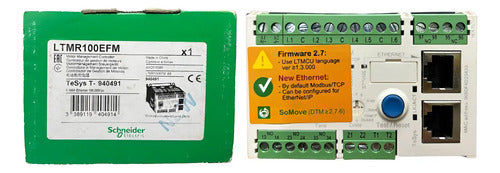 Rele Inteligente 5 - 100 A 100-240 Vca Ltmr100efm Schneider 120/240v Ac
