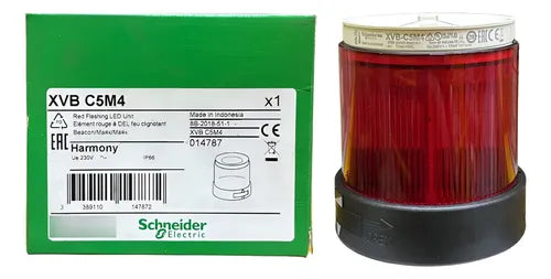 Módulo Luminoso Intermitente Vm 230vca Xvbc5m4 Schneider 220v
