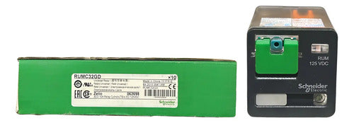 Rele Universal Com Led 3nanf 10a Rumc32gd Schneider 125vcc