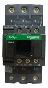 Contator Tesys 3p Ac-3 380vca 1na+1nf Lc1d40aq7 Schneider 380v