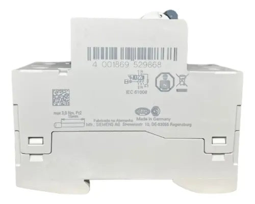 Interruptor Diferencial 5sv5316-0mb 63a Siemens Cinza
