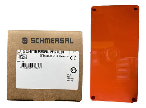 Botoeira De Plástico Absp3 Sem Furo Ace Schmersal Laranja